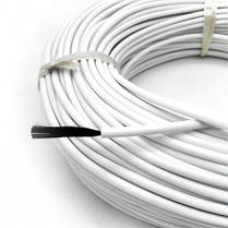 50 метров. 33 Ом/м.Нагревательный карбоновый кабель 12К в силиконовой изоляции, фото 2