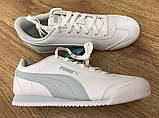 Puma Turino Leather women's Sneakers US6,EUR36 22.5 см Womens / Femmes White-plein, фото 7