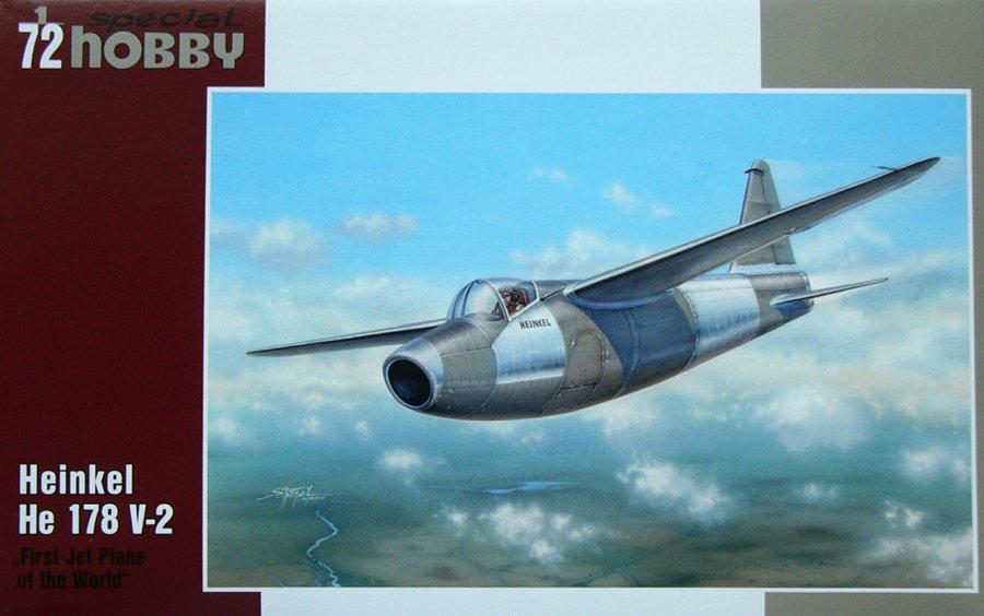 Пластикова модель 1/72 Special hobby 72192 Німецький літак He 178 V-2 'First Jet Plane of the World'