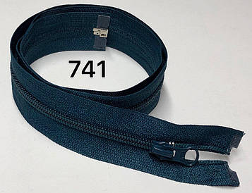 Спіральна блискавка Морська хвиля 90см Тип 5 роз'ємна з одним бігунком