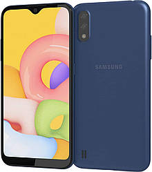 Samsung Galaxy A01 2020 A015F 2/16Gb Blue Гарантія 12 місяців! SM-A015FZKDSEK