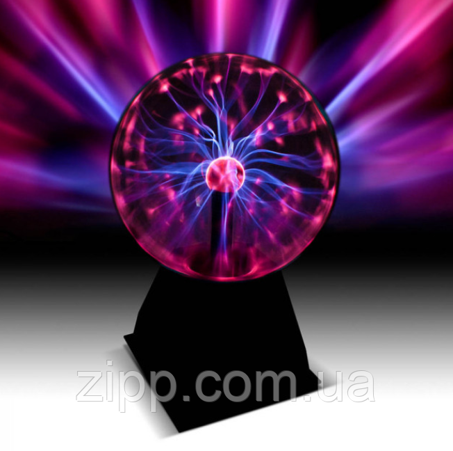 Плазменный шар - plasma Light 20 см | Плазменный шар Тесла | ночник | светильник