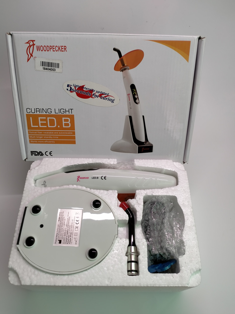 Фотополимерная беспроводная лампа LED B curing light (сделано для США)