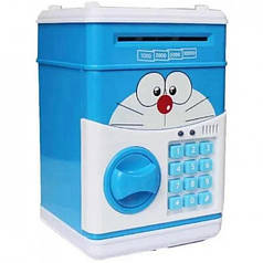 Сейф-скарбничка дитяча з кодовим замком Cartoon Box 7030 Кіт Blue (N011112)