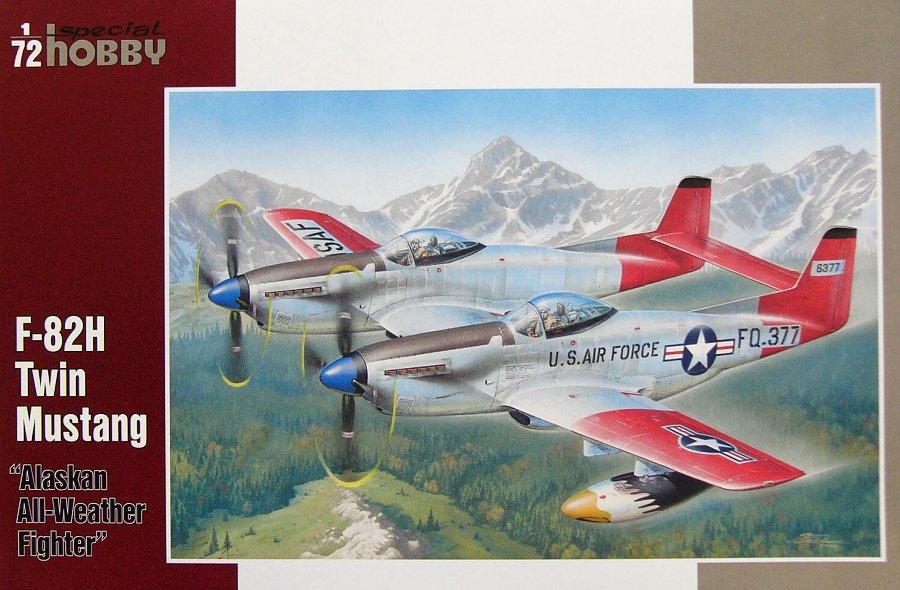 Пластикова модель 1/72 Special Hobby 72203 F-82H американський літак Twin Mustang Alaskan All Weather Fighter