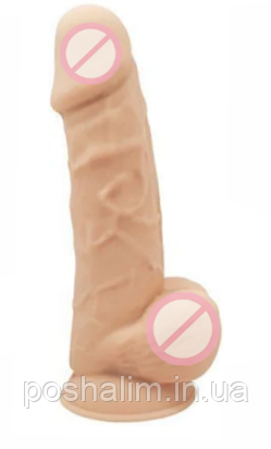 Фалоімітатор реалістичний на присоску REAL LOVE 8.5 , Flash, фото 1