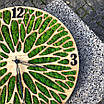 Годинник настінний з мохом діаметр 40 см, фото 2