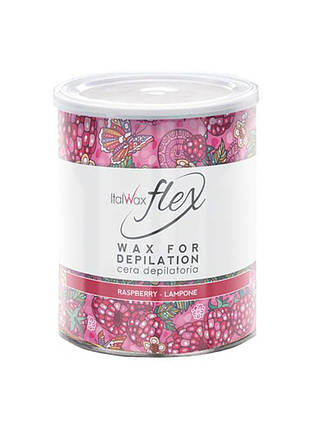 Ital Wax Віск 800 мл у банці FLEX Малина (Raspberry), фото 1