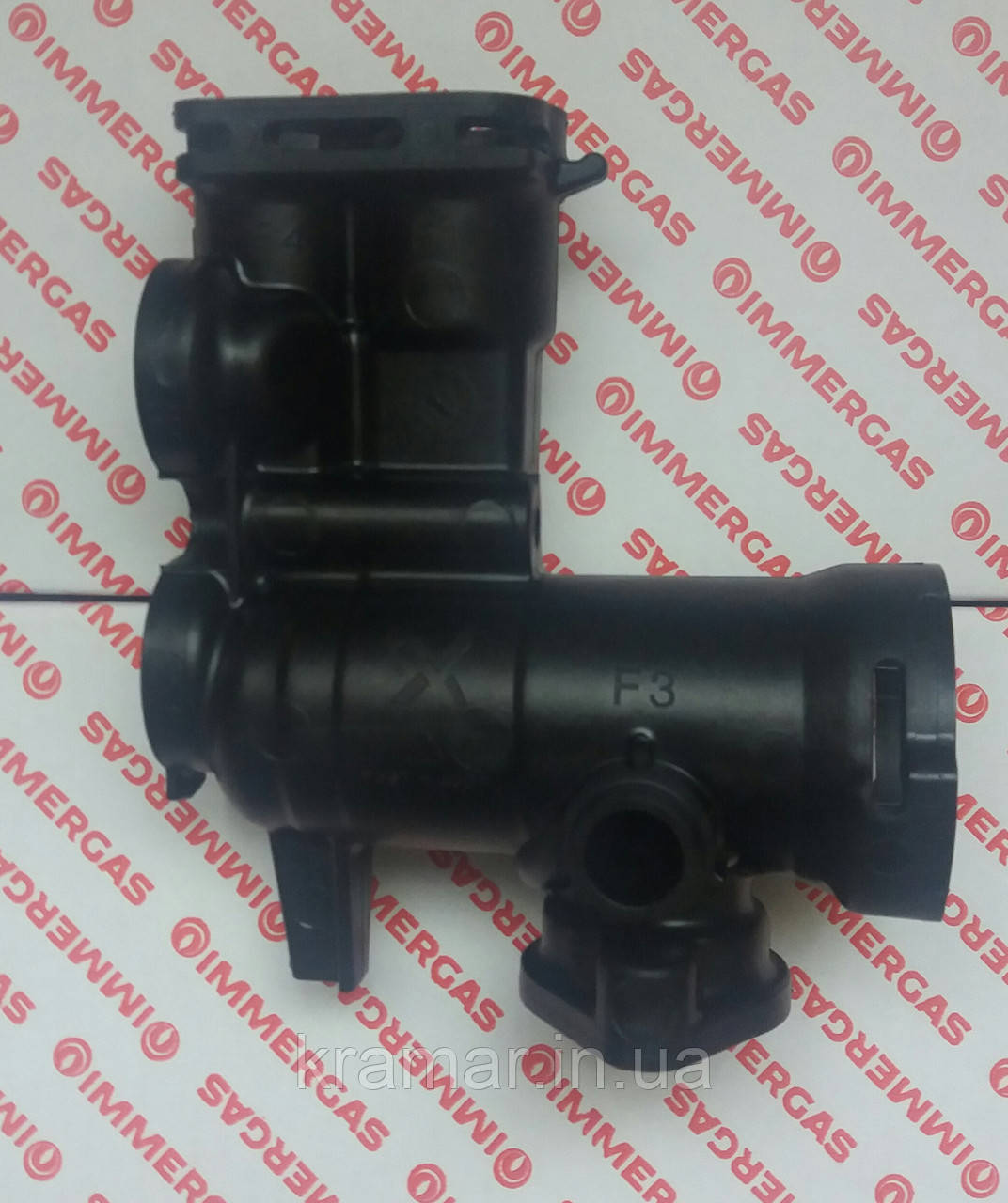 Корпус триходового клапана Immergas Mini 24 3 E, Victrix 26, Eolo Major 24 4E, 28 4E