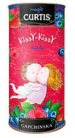 Чай Кертис черный листовой Kissy-Kissy с ягодами черники, малины, клубники 80 грамм