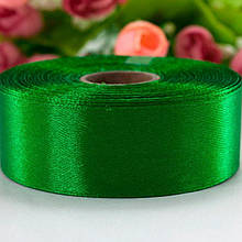 Атласна стрічка 25 мм (23 м.) зелена