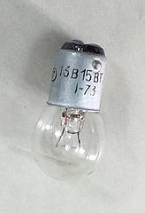 Лампа розжарювання літакна СМ 13-15 B15d/18