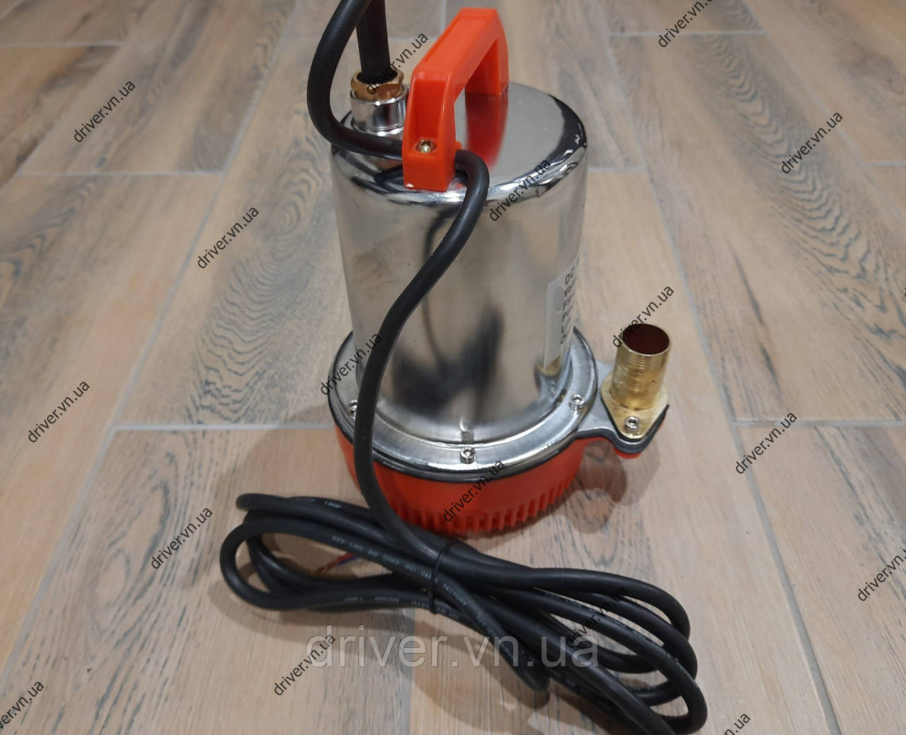 Насос занурювальний для води 12 V, 50 л/хв. (10 м/висота, під штуцер 3/4")