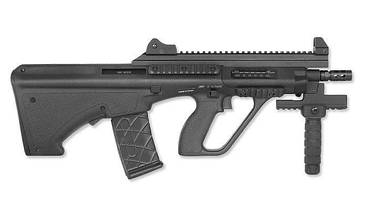 ASG - Steyr AUG A3 XS COMMANDO Carbine airsoft - Black - Proline - 18377, фото 3