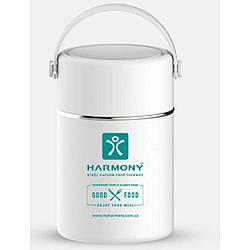 Термос для їжі Harmony 800 мл, білий