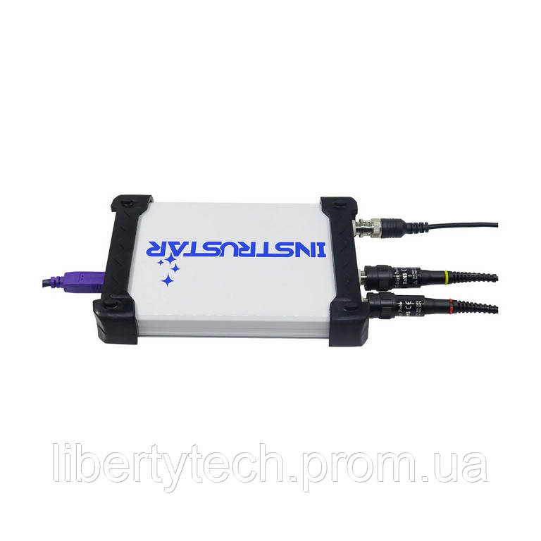 Осциллограф INSTRUSTAR ISDS205B USB двухканальный 20 МГц анализатор генератор регистратор - фото 3 - id-p1273352766