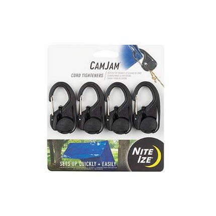 Nite Ize — Натягувач шнура CamJam® — 4 шт. — NCJ-01-4R3, фото 1