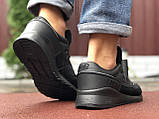 Кросівки чоловічі New Balance 1500 замшеві шкіряніс чорні, фото 5