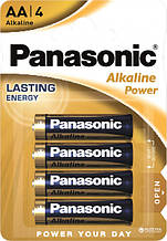 Батарейки Panasonic Alkaline Power лужні AA блістер, 4 шт.