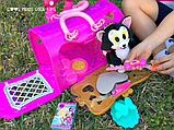 Переноска-валіза з кошеням Мінні Маус Happy Helpers Pet Carrier, фото 5