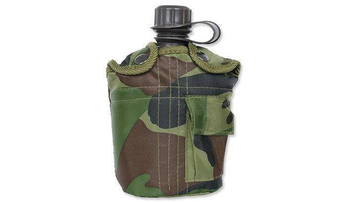 Mil-Tec - Canteen US 1QT - Woodland - 14505020, фото 1