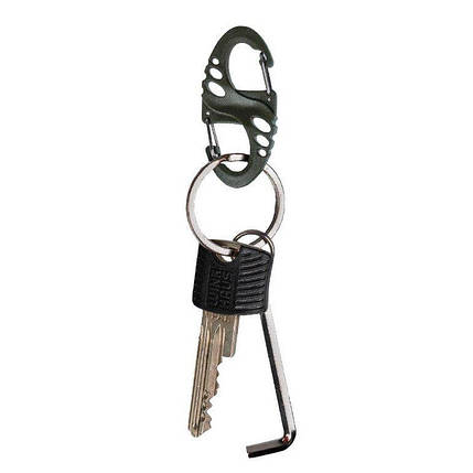 Mil-Tec - S-Hook Carabiner Set - 10 pcs - OD Green - 13458401, фото 3