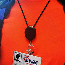 KEY-BAK - Sidekick® Retractable Key Chain & Badge Breakaway Lanyard with Twist-Free Clear Vinyl I. D. Strap -, фото 5