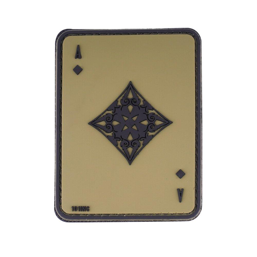 101 Inc. - 3D Patch - Ace of Diamonds - Green - 444130-3960