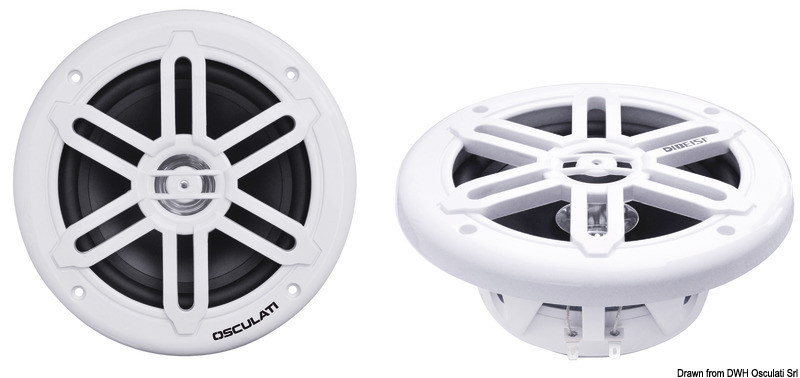 Морська акустика 6,5" двосмугова 120 W Osculati 29.743.03