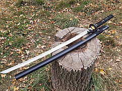 Самурайський меч катана "Інь /янь" на підставці + тканинний чохол