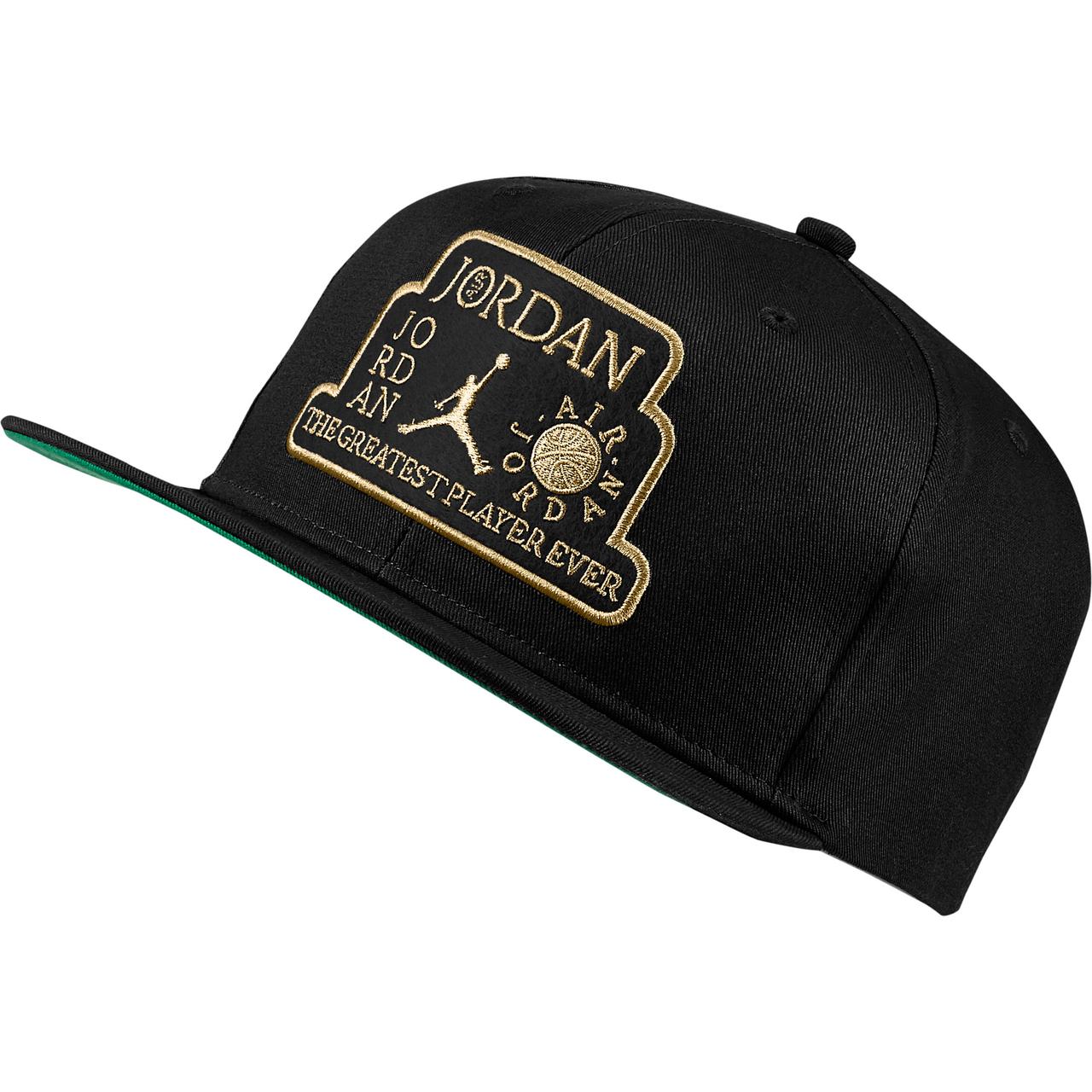 Кепка-бейсболка з прямим козирком JORDAN PRO CAP TROPHY 6-панельний снепбек (CI4169-010)