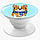 Тримач для смартфона попсокет (Popsockets) Коргі (Corgi) Білий, фото 5