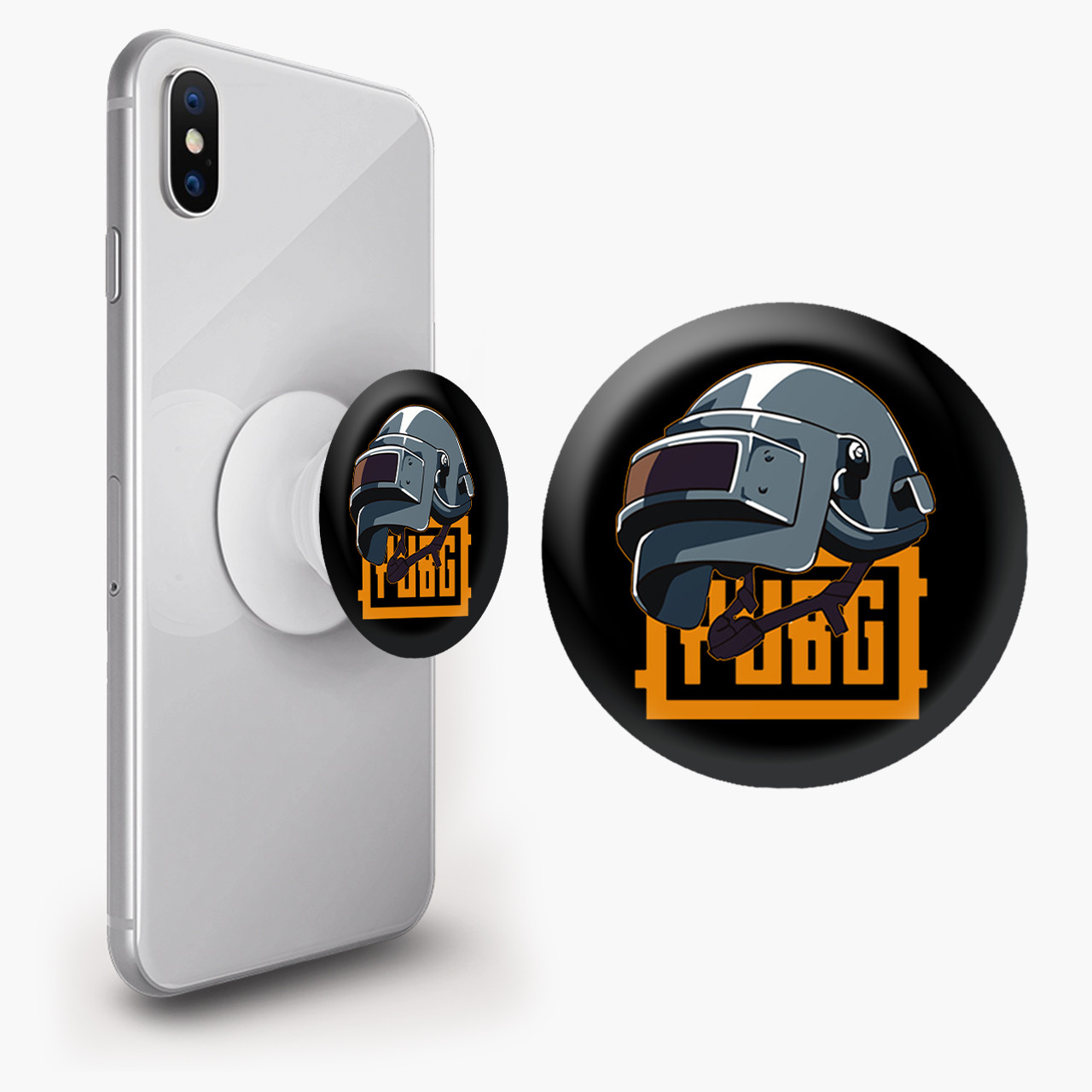 Тримач для смартфона попсокет (Popsockets)  Likee (Лайк) Чорний