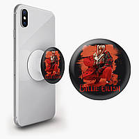 Попсокет (Popsockets) держатель для смартфона Билли Айлиш (Billie Eilish) (8754-1214)