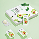 Нічна маска для обличчя Bioaqua Avocado Hydrating з екстрактом авокадо (1 штука), фото 3