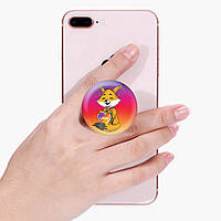 Попсокет (Popsockets) держатель для смартфона Лайк Лисичка (Likee Fox) (8754-1033)