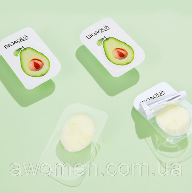 Нічна маска для обличчя Bioaqua Avocado Hydrating з екстрактом авокадо (1 штука)