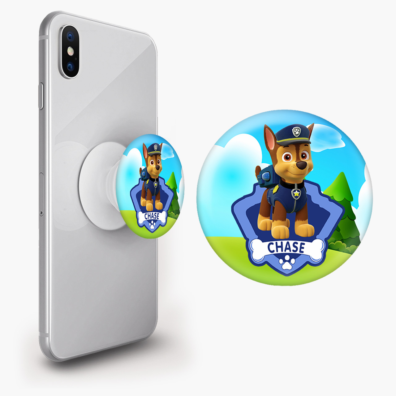 Тримач для смартфона попсокет (Popsockets)  Щенячий патруль (PAW Patrol)