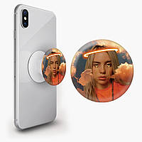 Попсокет (Popsockets) держатель для смартфона Билли Айлиш (Billie Eilish) (8754-1600)