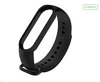 Силиконовый ремешок для Xiaomi Mi Band 5/6 (Black / Черный)