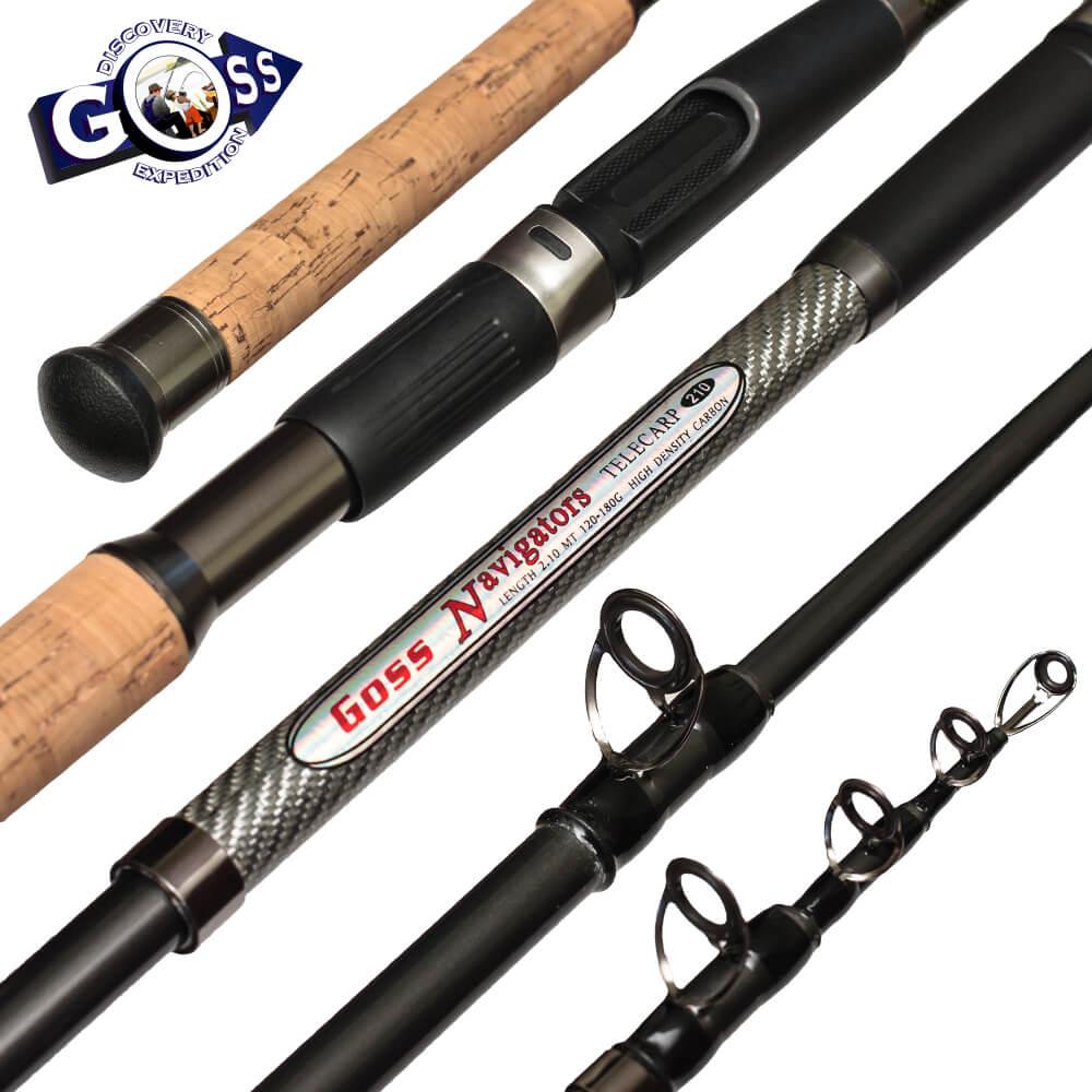 Коропове вудлище Goss Navigators Metallic Gray 120-180g 2,1 м *