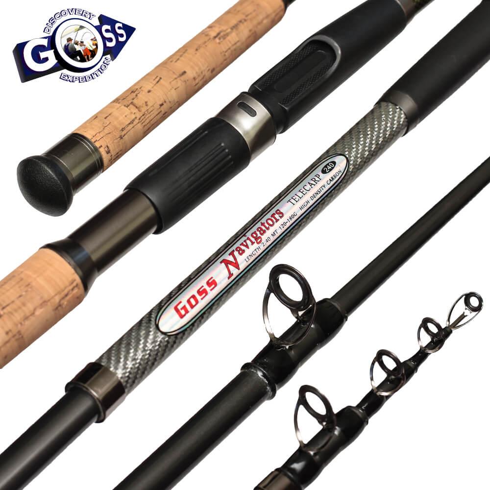Коропове вудлище Goss Navigators Metallic Gray 120-180g 2,4 м *