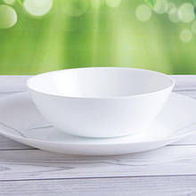 Білий гладкий салатник Arcopal Zelie 180 мм (L6385)