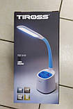 Нова сучасна світлодіодна настільна лампа Tiross TS1809 з Європи з гарантією, фото 8