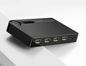 HDMI перемикач v1.4 Ugreen 40234 3 Вхід 1 Вихід 4K HD (Чорний), фото 2