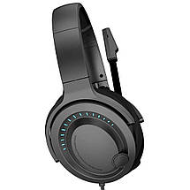 Ігрові навушники BASEUS GAMO Immersive 3D Virtual Game headphone NGD05-01 (Чорні), фото 3