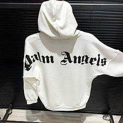 Толстовка біла Palm Angels back | худі палм анжелс | палм ангелс кенгуру XS