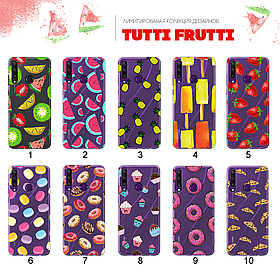 Ультратонкий прозорий чохол із малюнком для Huawei Y6p (80 дизайнів)