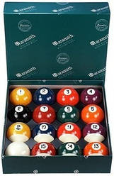 Кулі більярдні Aramith Premier для гри в Американський пул 38 мм з фенол-альдегідної смоли