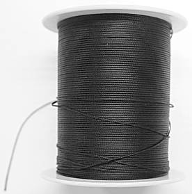 НИТКА COATS match 1,0 мм воскована (500 м.) Чорна